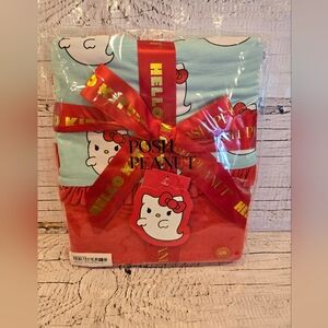Hello Kitty Ghost Ruffled Luxette Patoo Blanket NIB! Sold Out Online
